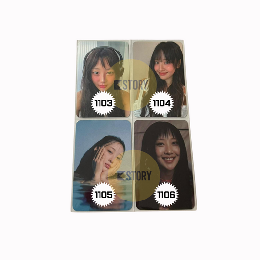 [Photocard 1103-1106] YVES - LOOP 1SR EP ALBUM YES24 & SOUND-WAVE POB