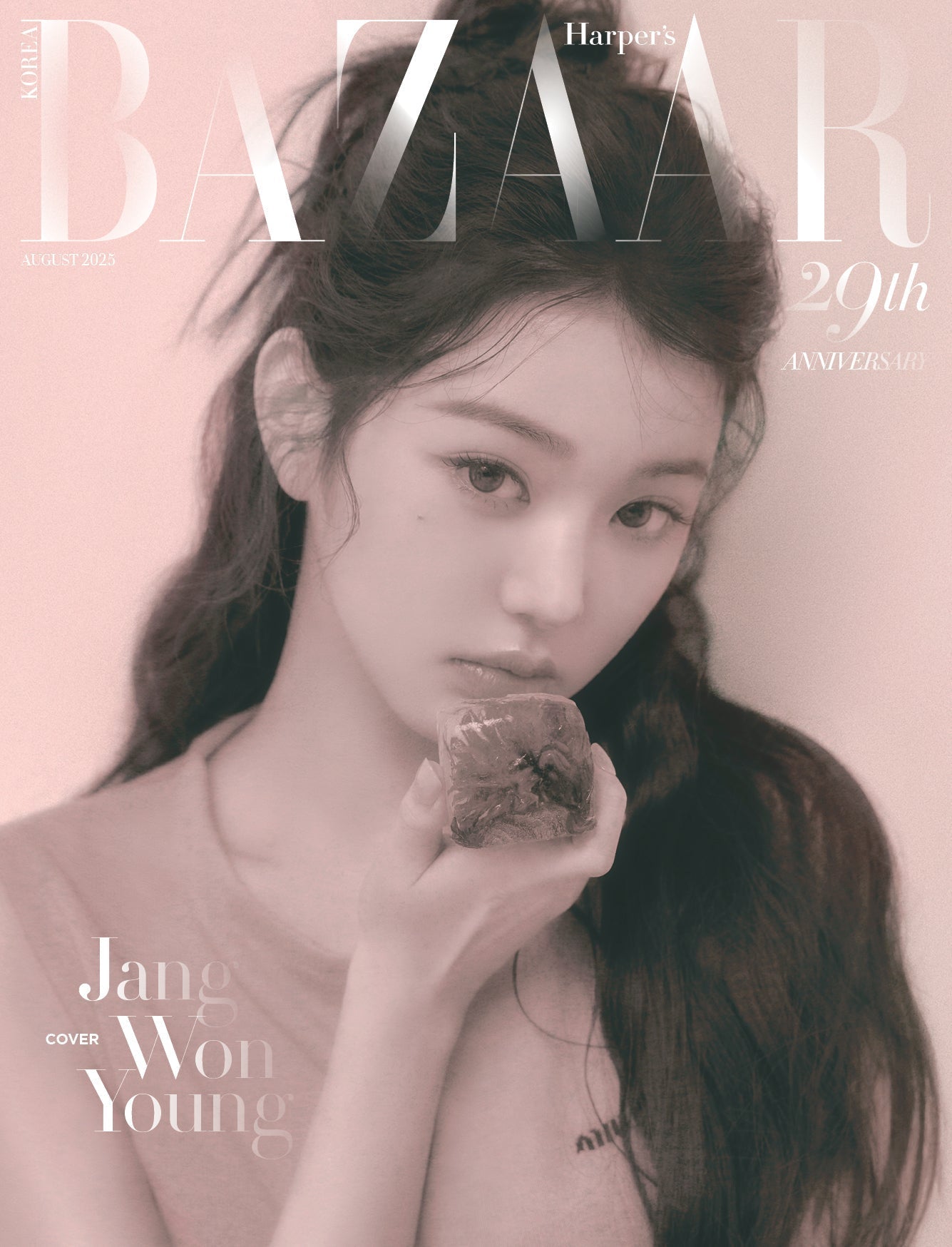 IVE JANG WON YOUNG - BAZAAR MAGZINE 2025 AUGUST ISSUE