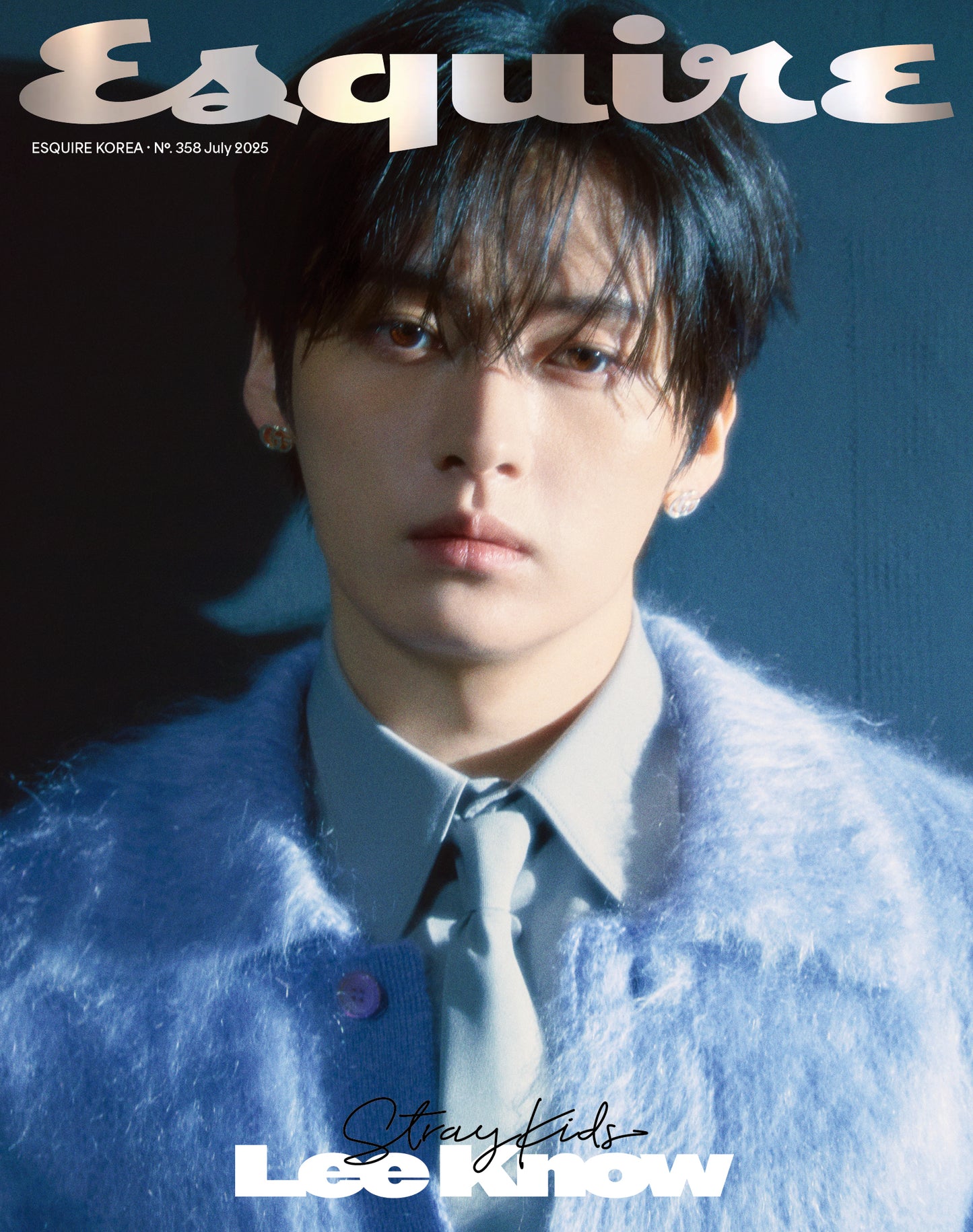 STRAY KIDS LEE KNOW - ESQUIRE MAGAZINE 2025 AUGUST ISSUE