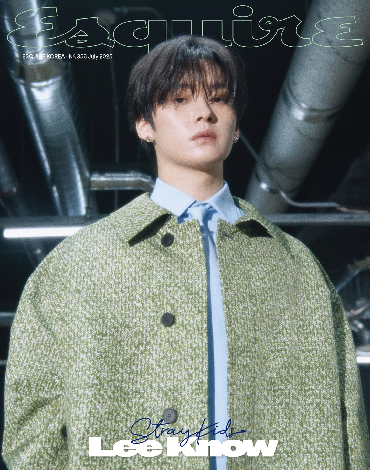 STRAY KIDS LEE KNOW - ESQUIRE MAGAZINE 2025 AUGUST ISSUE
