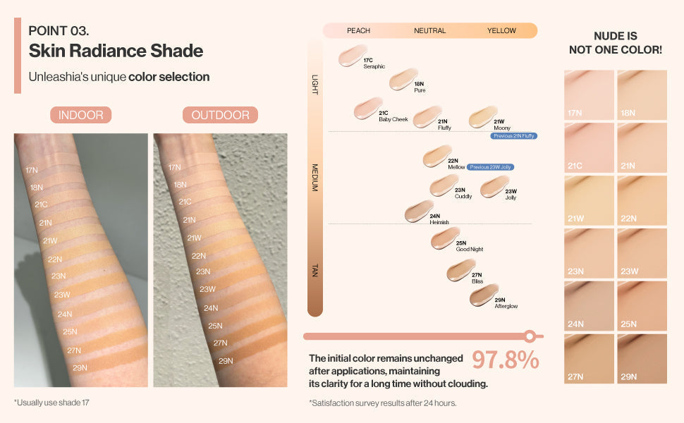 Unleashia Babe Skin Baby Blue Cushion SPF40 PA++