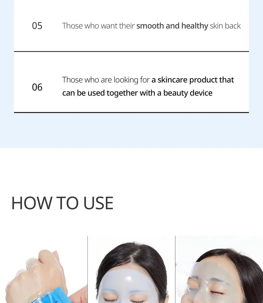 VT COSMETICS HYDROP REEDLE SHOT 100hL 2 STEP MASK