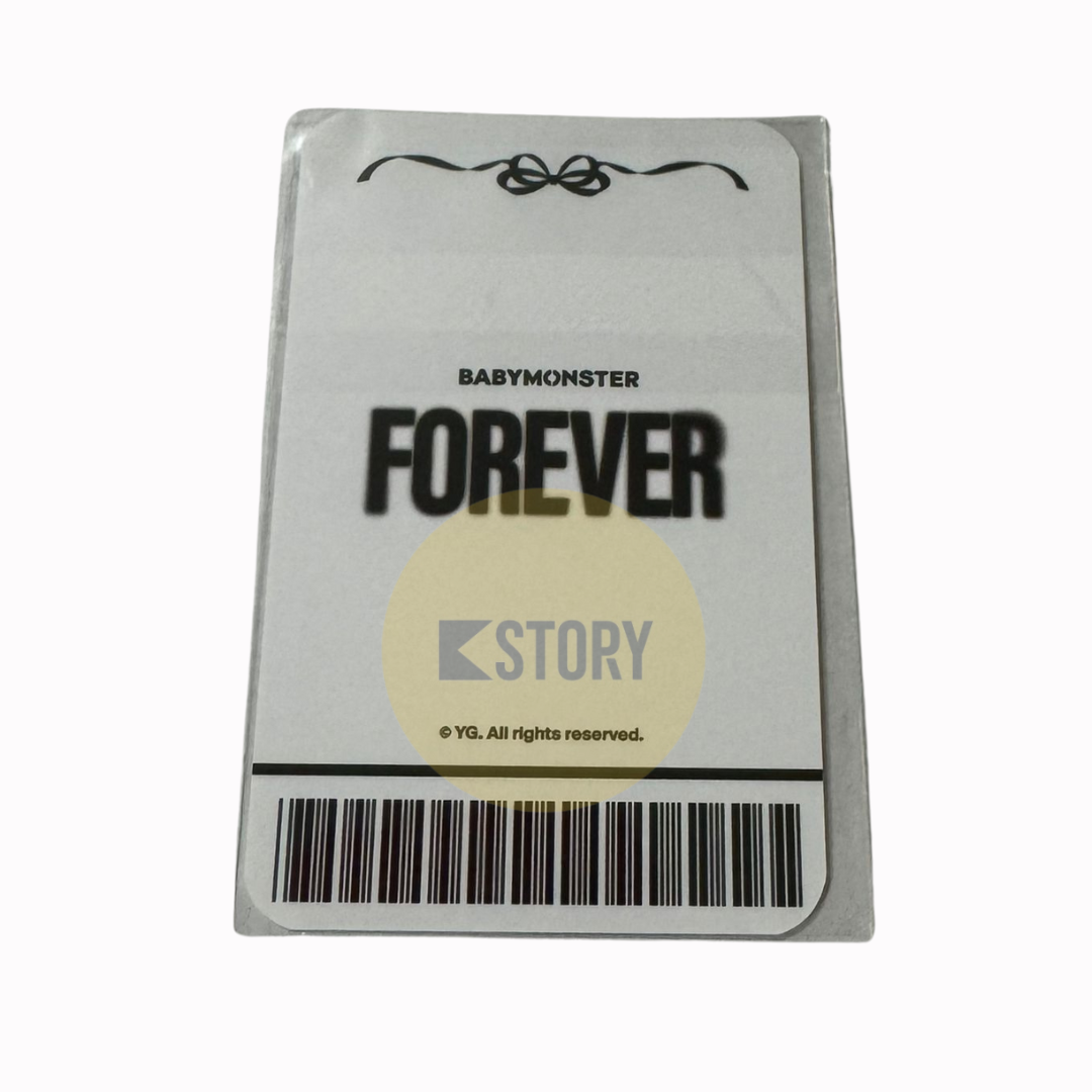 [Photocard 1115-1119] BABYMONSTER - FOREVER OFFICIAL MD PRE-ORDER BENEFIT