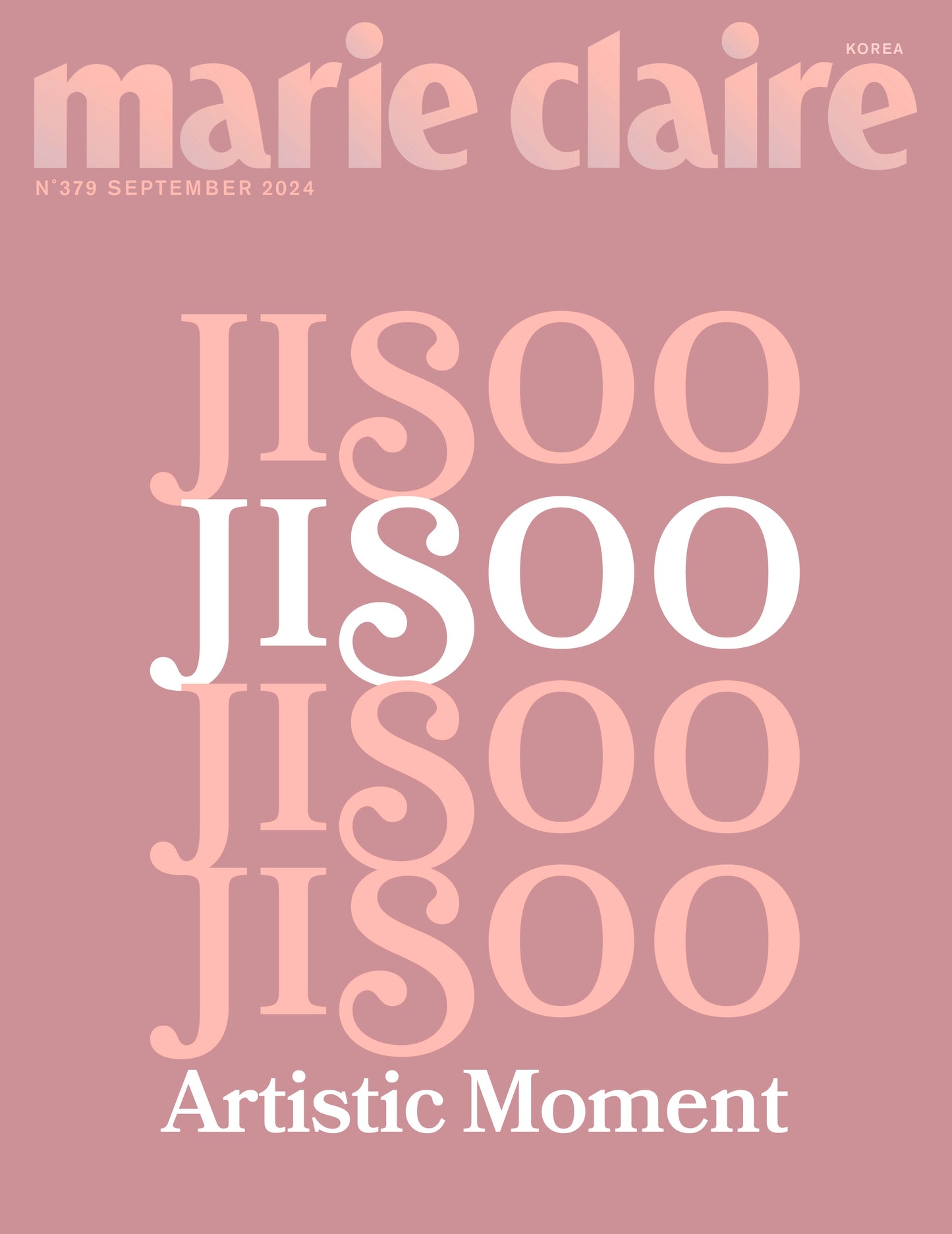 BLACKPINK JISOO - MARIE CLAIRE MAGAZINE 2024 SEPTEMBER ISSUE