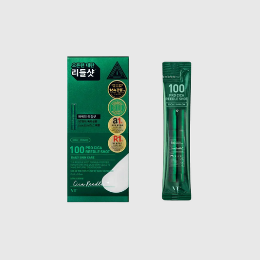 VT COSMETICS 100 PRO CICA REEDLE SHOT STICK POUCH (10EA)