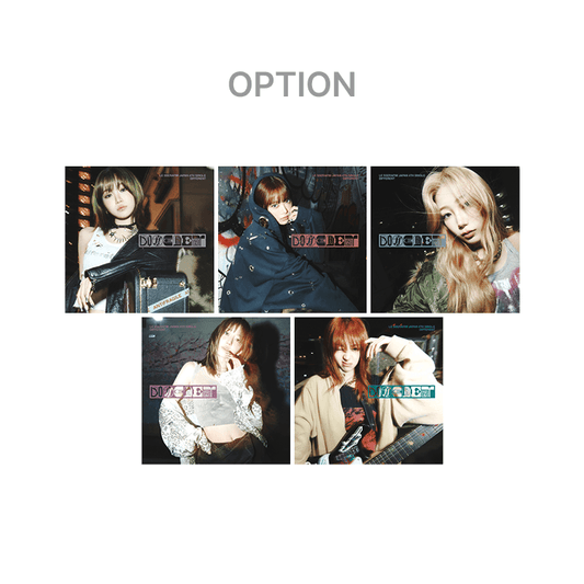 LE SSERAFIM - DIFFERENT JAPAN 4TH SINGLE ALBUM SOLO JACKET (OPTION)