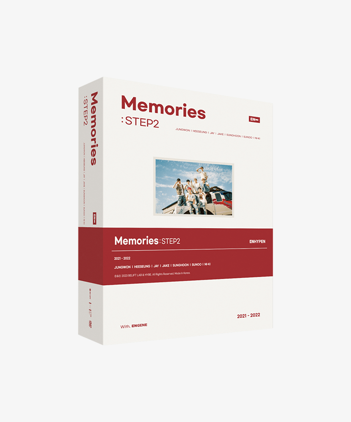 ENHYPEN - MEMORIES STEP 2 DVD