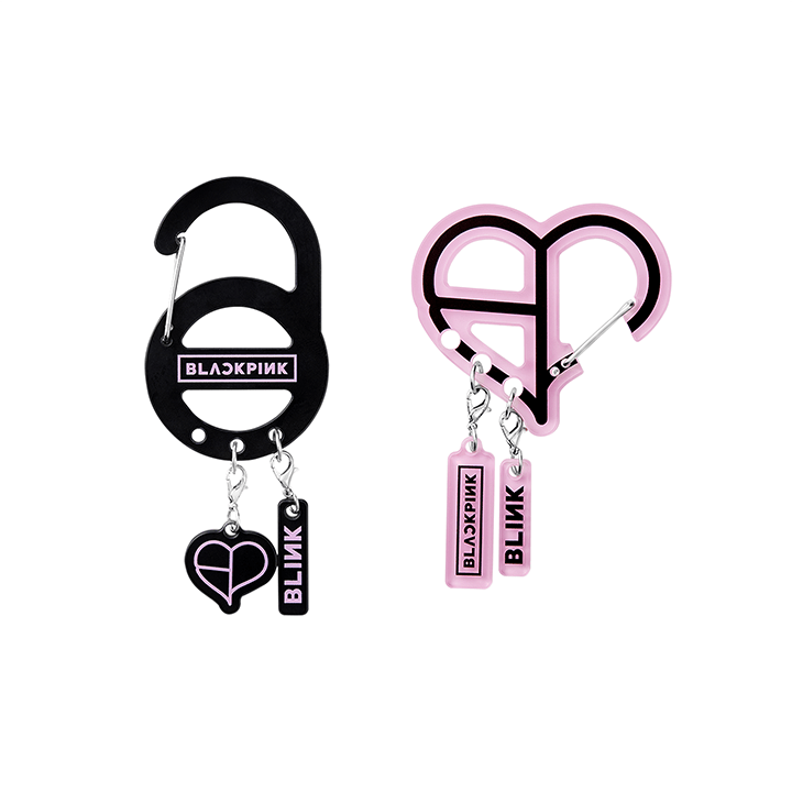 [Pre-Order] BLACKPINK - JUMP POP UP OFFICIAL MD ACRYLIC CARABINER KEYRING