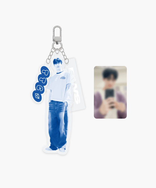 [Pre-Order] BYEON WOO SEOK - SUMMER LETTER IN ASIA 2024 FANMEETING TOUR OFFICIAL MD ACRYLIC KEYRING