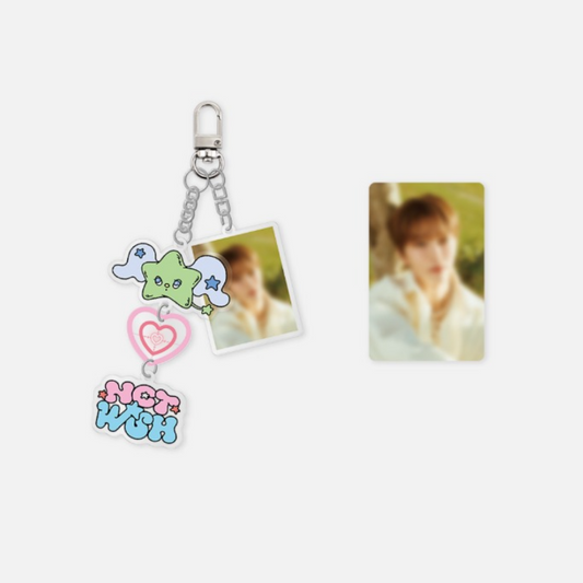 NCT WISH - WISH OFFICIAL MD ACRYLIC PHOTO KEYRING