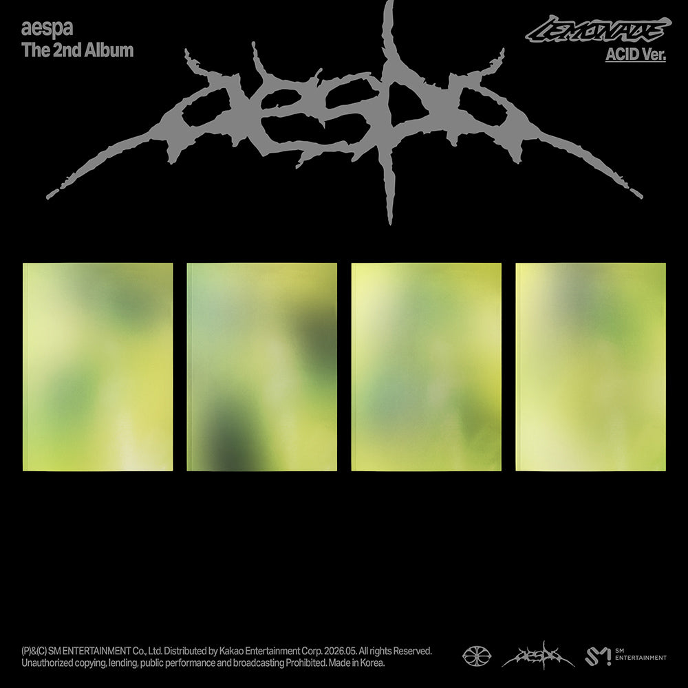 [Pre-Order] AESPA - LEMONADE 2ND ALBUM ACID VER
