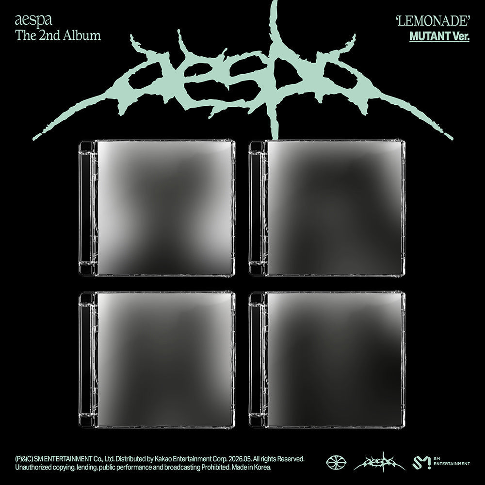 [Pre-Order] AESPA - LEMONADE 2ND ALBUM MUTANT VER