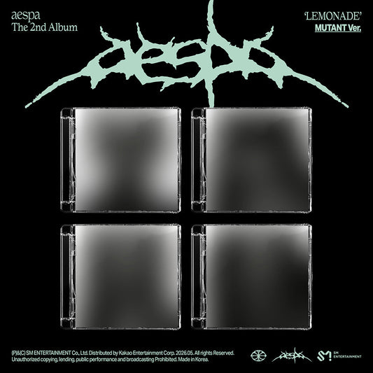 [Pre-Order] AESPA - LEMONADE 2ND ALBUM MUTANT VER