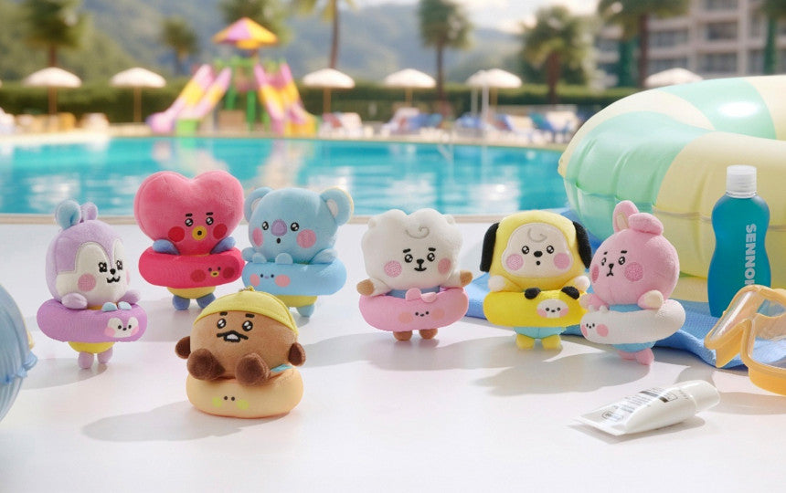 BT21 - SPLASH EDITION DOLL KEYRING
