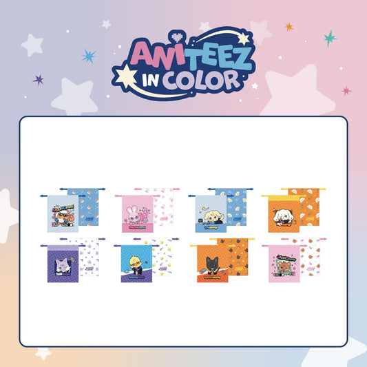 [Pre-Order] ATEEZ - ANITEEZ IN COLOR POP UP OFFICIAL MD ANITEEZ COLOR POUCH (RANDOM)