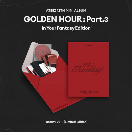 [Pre-Order] ATEEZ - GOLDEN HOUR : PART.3 IN YOUR FANTASY EDITION FANTASY VER (LIMITED EDITION)