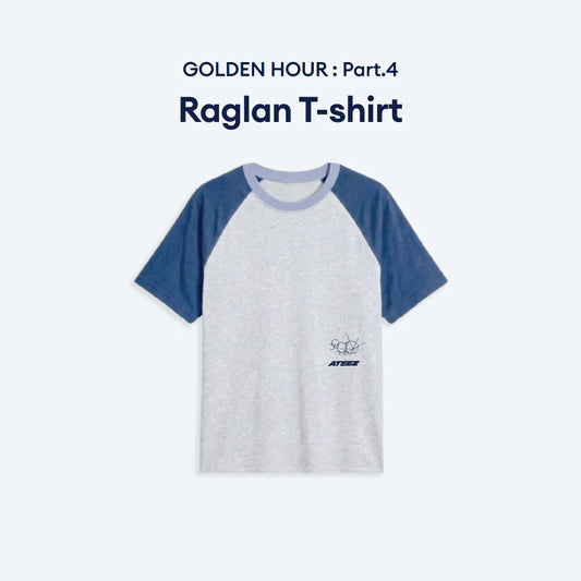 [Pre-Order] ATEEZ - GOLDEN HOUR : Part.4 - Raglan T-shirt