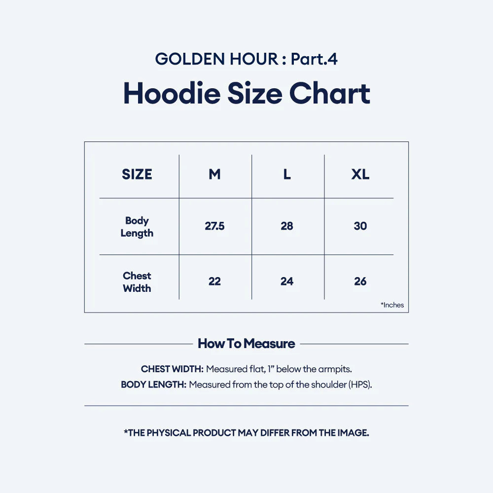 [Pre-Order] ATEEZ - GOLDEN HOUR : Part.4 - Hoodie