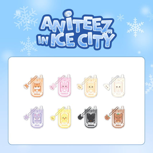 [Pre-Order] ATEEZ - ANITEEZ IN ICE CITY 2ND OFFICIAL MD PLUSH PHONE KEYRING