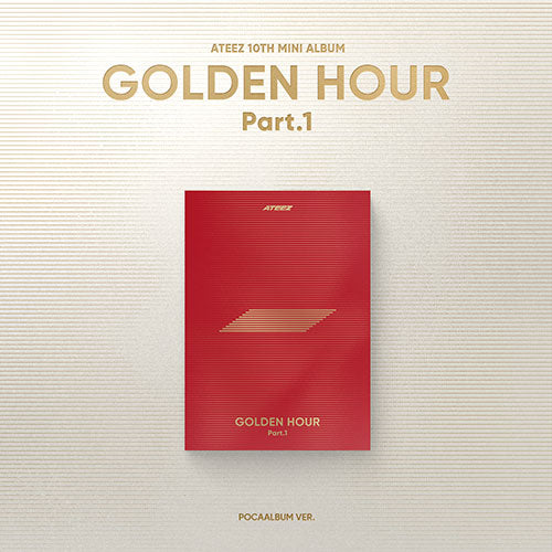 [Pre-Order] ATEEZ - GOLDEN HOUR : PART.1 10TH MINI ALBUM POCAALBUM