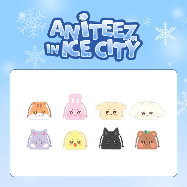 [Pre-Order] ATEEZ - ANITEEZ IN ICE CITY 2ND OFFICIAL MD STRING POUCH