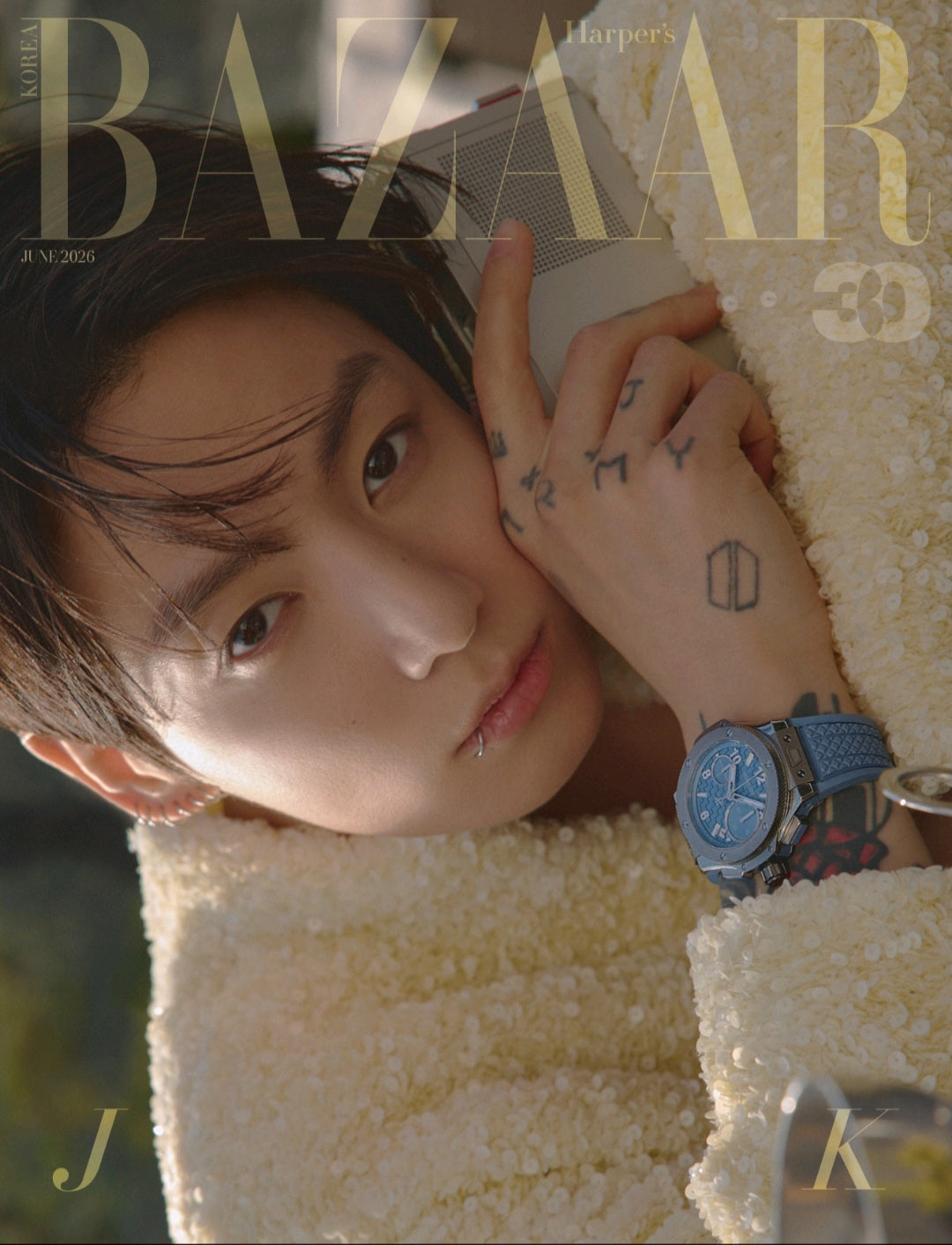 BTS JUNG KOOK - BAZAAR MAGAZINE 2026 JUNE ISSUE PACKAGE SET (6ea)