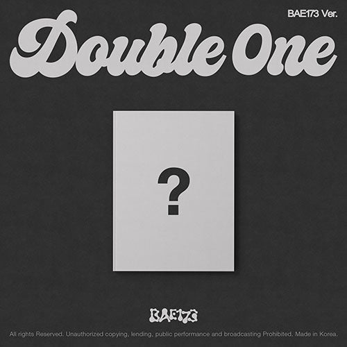 [Pre-Order] DOUBLE 0NE - XPERT 1ST MINI ALBUM BAE173 VER