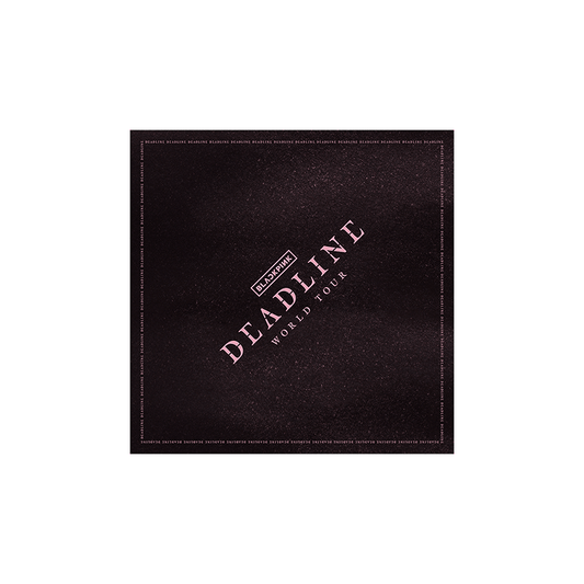 [2nd Pre-Order] BLACKPINK - DEADLINE WORLD TOUR IN SEOUL OFFICIAL MD BANDANA