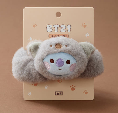 [Pre-Order] BT21 - BABY MORE FLUFFY FACE DOLL BAND