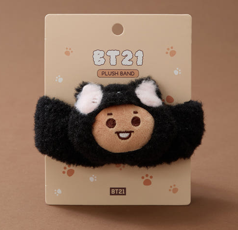 [Pre-Order] BT21 - BABY MORE FLUFFY FACE DOLL BAND