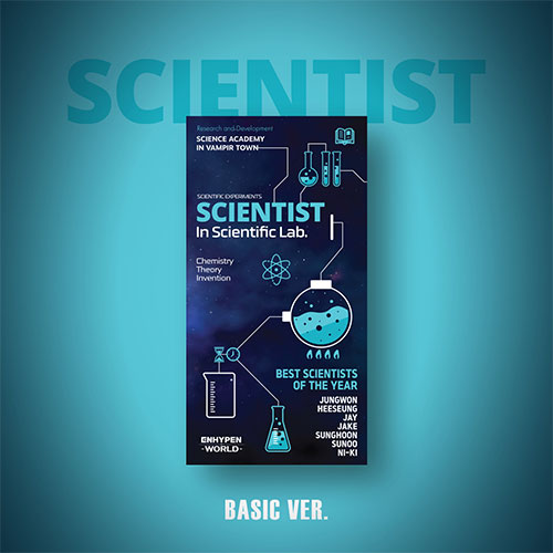 [Pre-Order] ENHYPEN - ENHYPEN WORLD COUPON CARD COLLECTION SCIENTIST BASIC VER