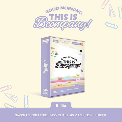 [Pre-Order] BILLLIE - GOOD MORNING, THIS IS BCOMANY! 2025 SEASON'S GREETINGS