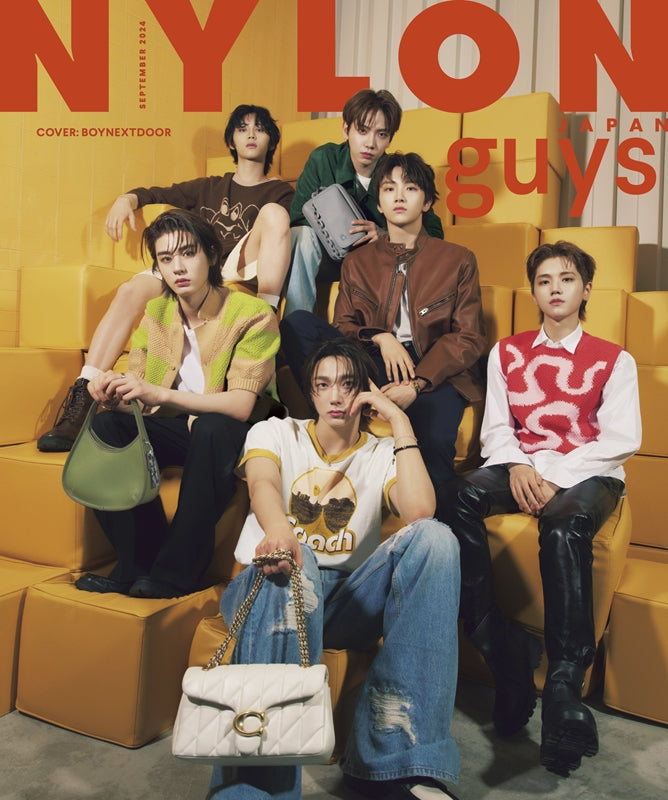 BOYNEXTDOOR - NYLON JAPAN MAGAZINE SEPTEMBER 2024 ISSUE