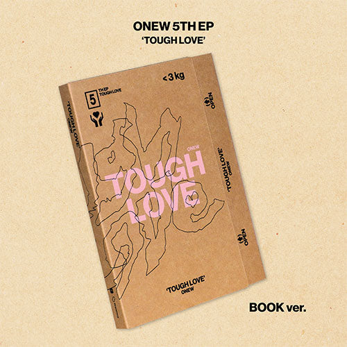 [Pre-Order] ONEW - TOUGH LOVE 5TH MINI ALBUM BOOK VER
