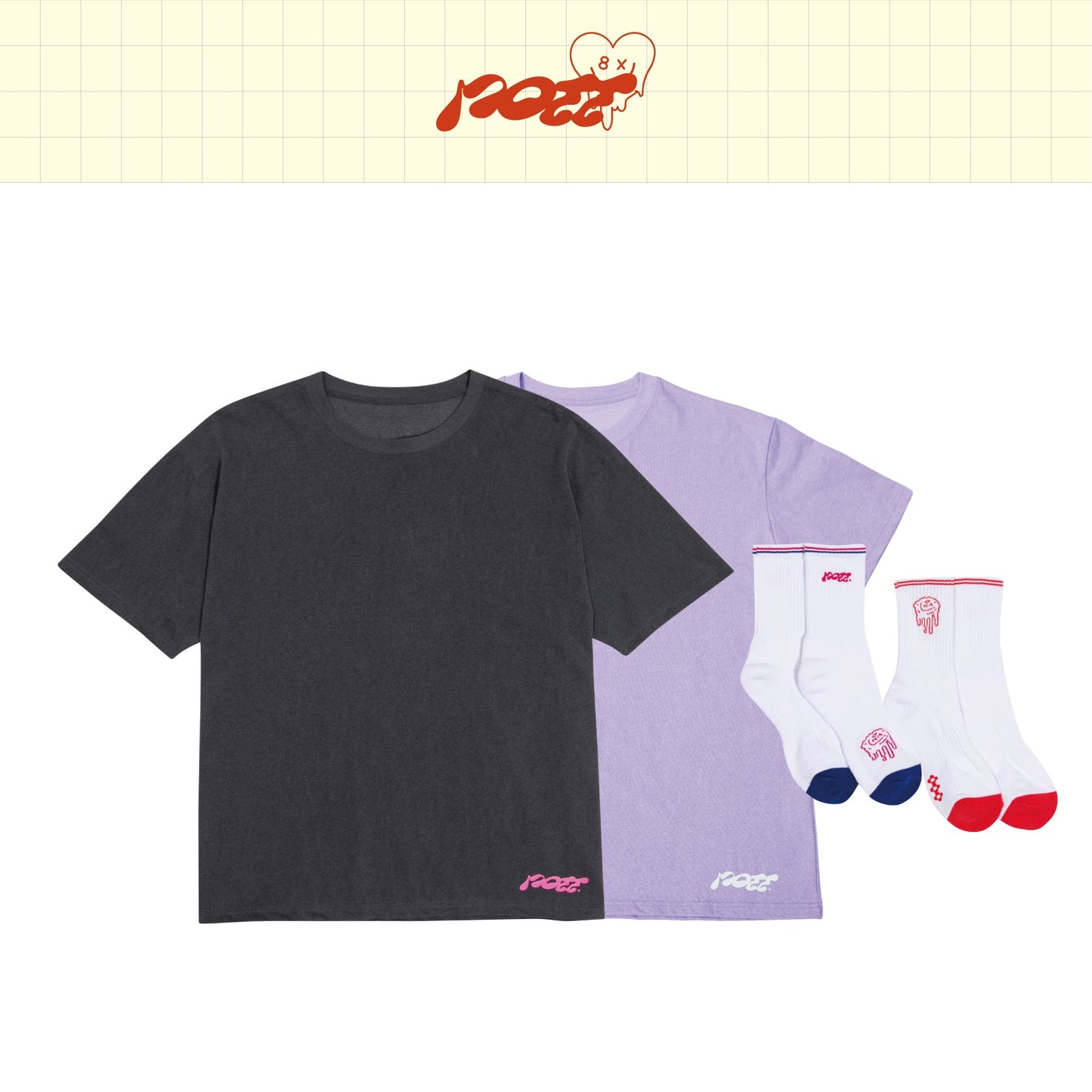 ATEEZ- ATEEZ POTT. OFFICIAL MD T SHIRT B SET