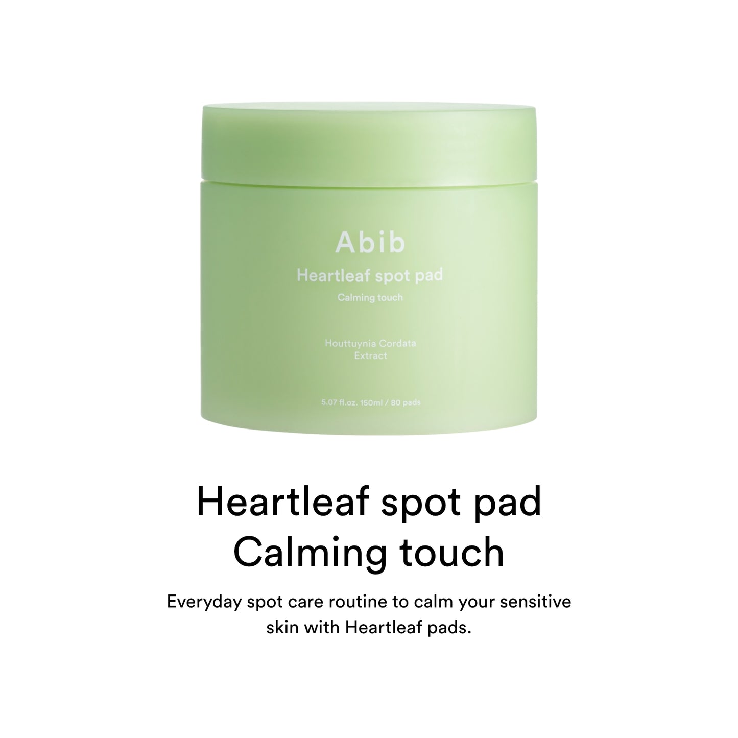 [Abib] Heartleaf Spot Pad Calming Touch - 150ml / 80pads