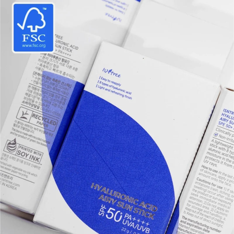 [ISNTREE] Hyaluronic Acid Airy Sun Stick SPF50+ PA++++ - 22g