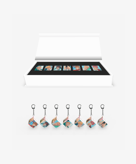 BTS - YOUR SELF ANSWER OFFICIAL MD MINI CUBE KEYRING SET