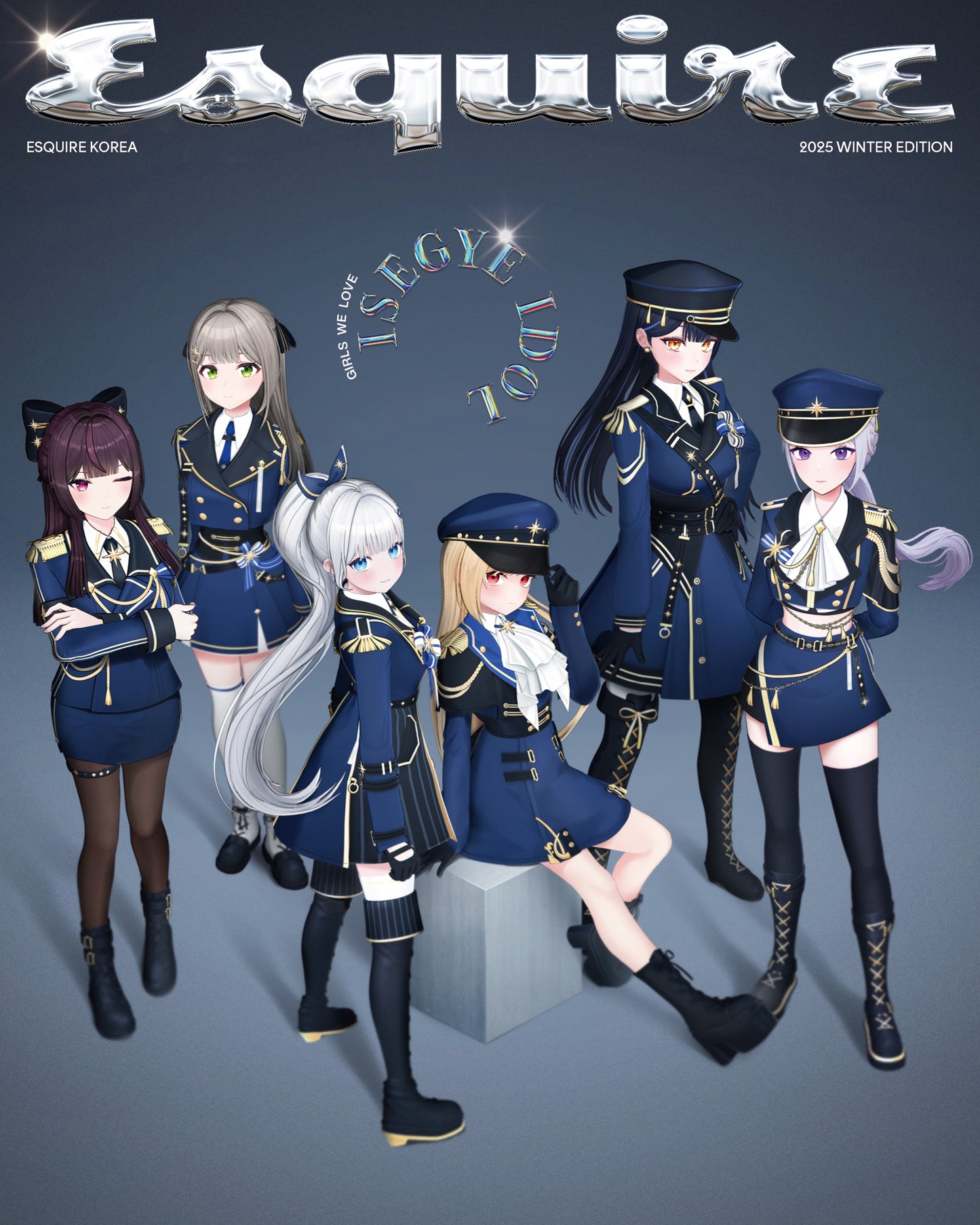 [Pre-Order] ISEDOL - ESQUIRE MAGAZINE 2025 WINTER EDITION