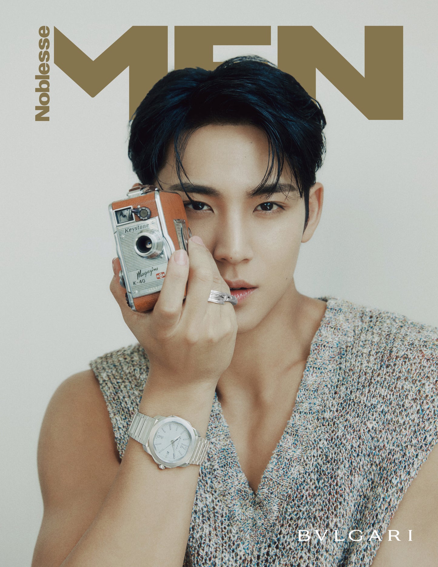 [Pre-Order] SEVENTEEN MINGYU COVER MEN NOBLESSE MAGAZINE 2024 JULY ISSUE