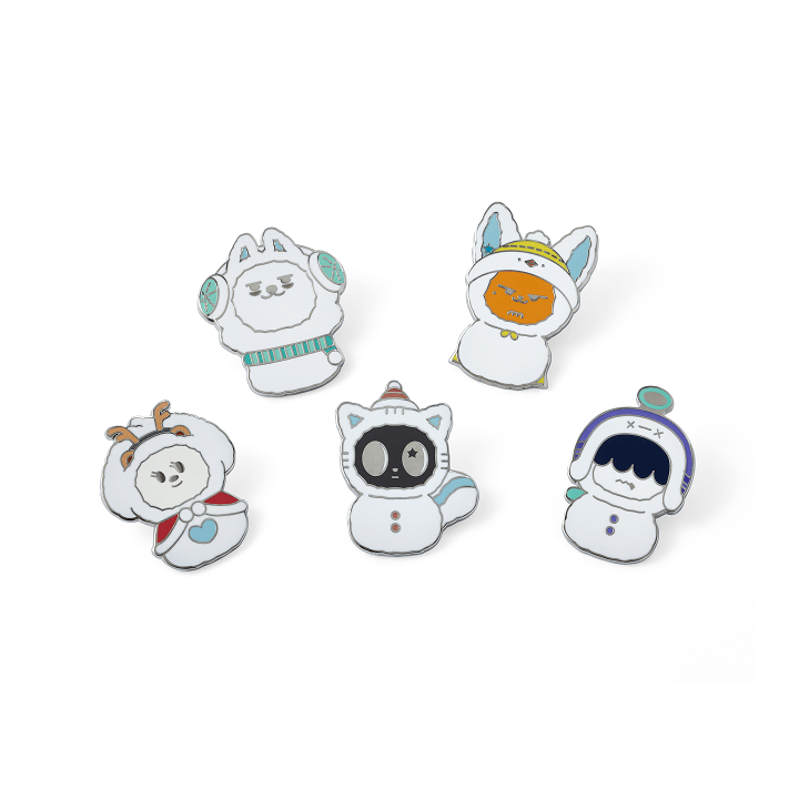 [Pre-Order] TXT - PPULBATU SNOW MAGIC OFFICIAL MD BADGE SET