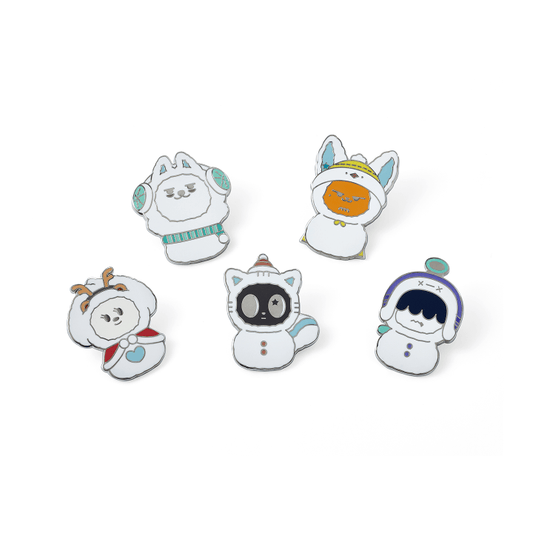 [Pre-Order] TXT - PPULBATU SNOW MAGIC OFFICIAL MD BADGE SET