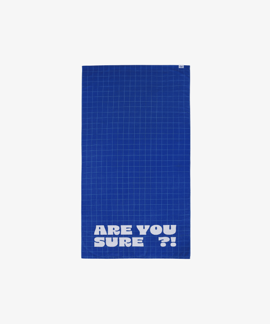 [Pre-Order] BTS JIMIN & JUNG KOOK - ARE YOU SURE?! OFFICIAL MD BEACH TOWEL BLUE