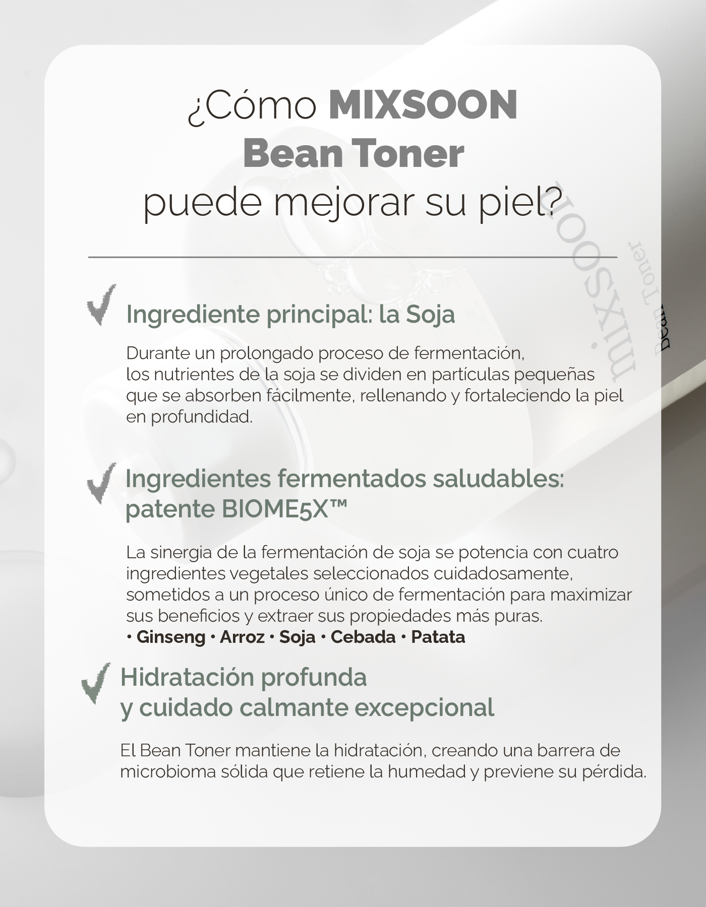 mixsoon Bean Toner