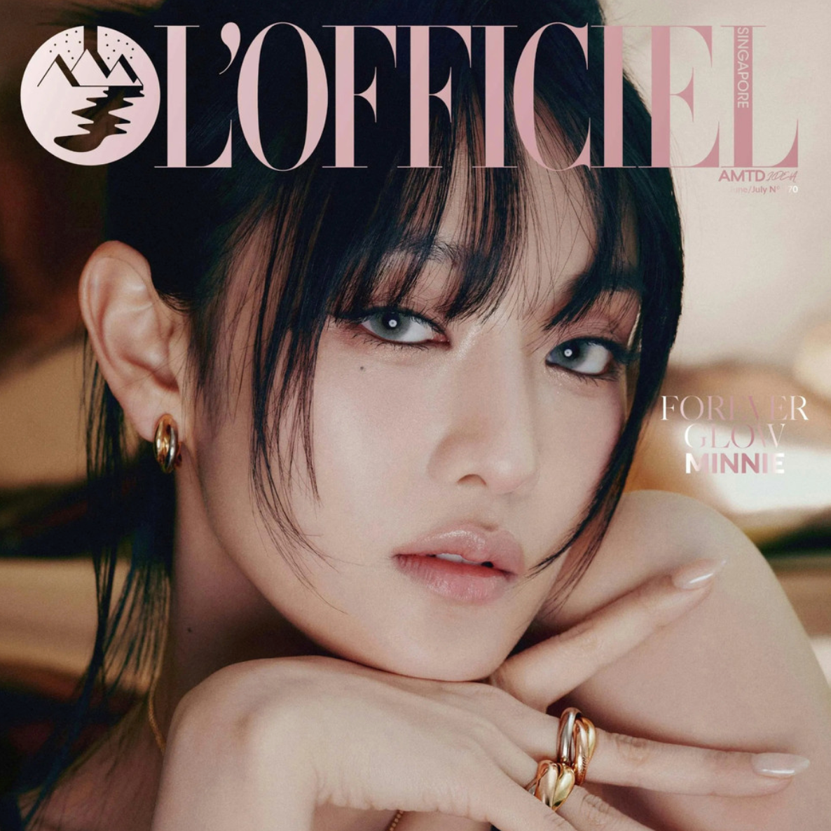 MINNIE ((G)I-DLE) L'OFFICIEL SINGAPORE JUNE - JULY 2024 Ver.