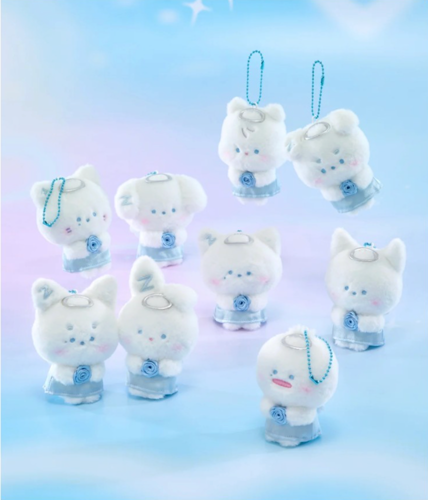 [Pre-Order] ZB1 - ZERONI ANGEL PLUSH KEYRING
