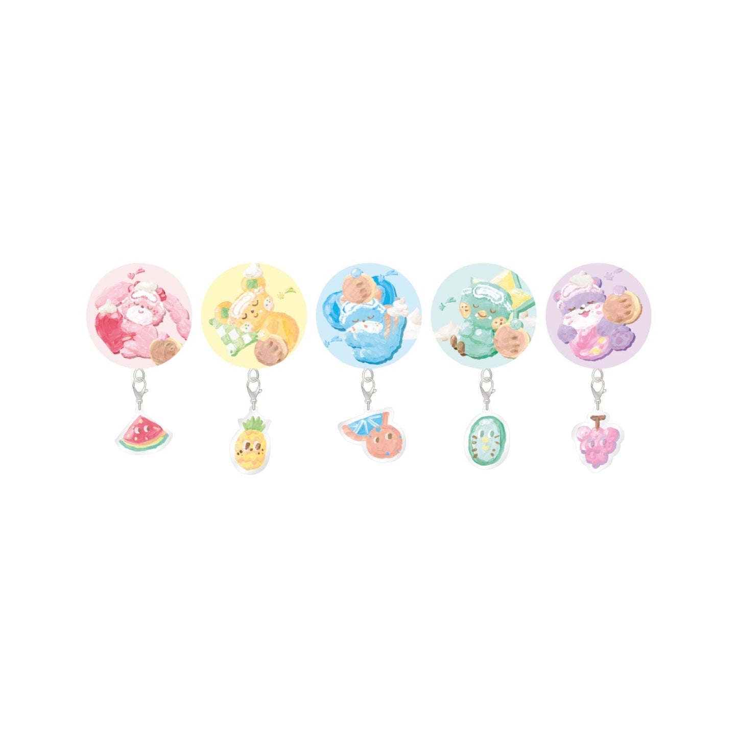 [Pre-Order] RED VELVET - SWEET DREAMS RED VELVET X KNOTTED POP UP STORE OFFICIAL MD CAN BADGE & ACRYLIC CHARM