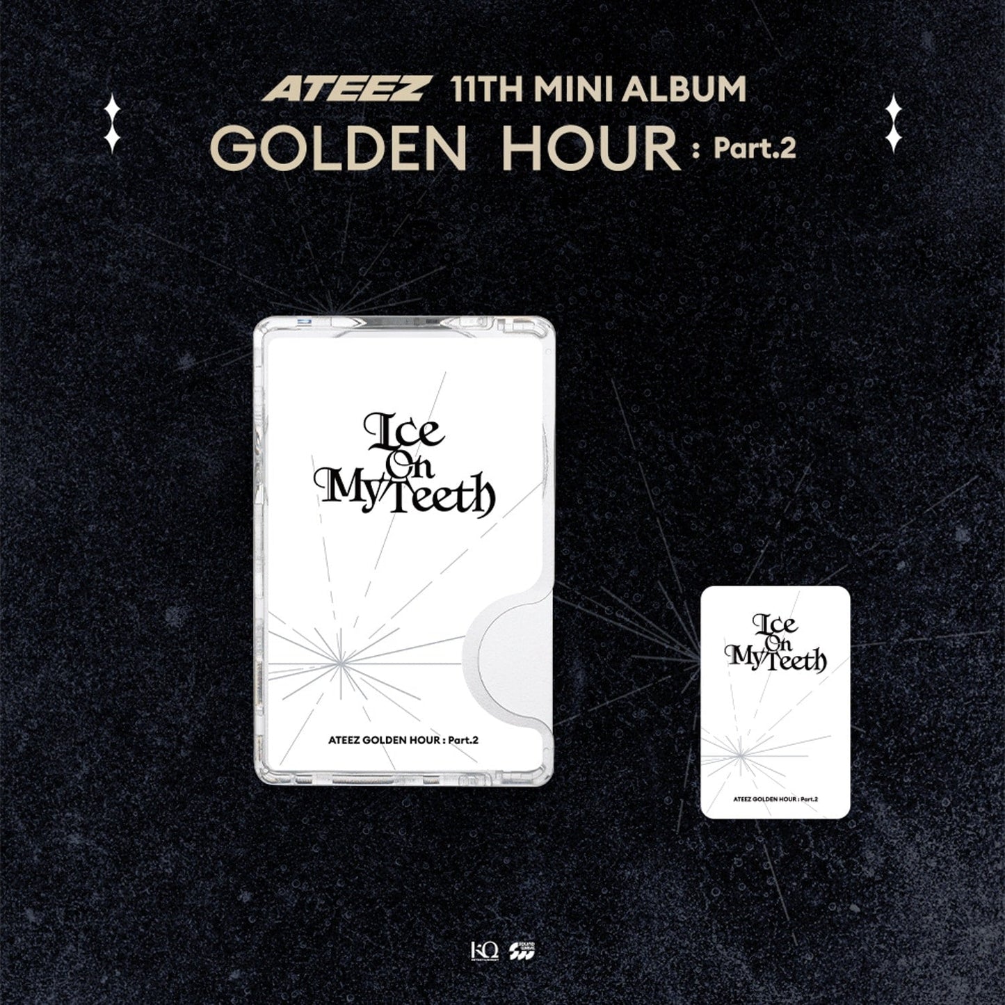 [Pre-Order] ATEEZ - GOLDEN HOUR : PART.2 POP UP OFFICIAL MD CARD HOLDER MAGSAFE