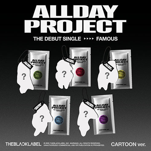 [Pre-Order] ALLDAY PROJECT - FAMOUS THE DEBUT SINGLE ALBUM CARTOON VER