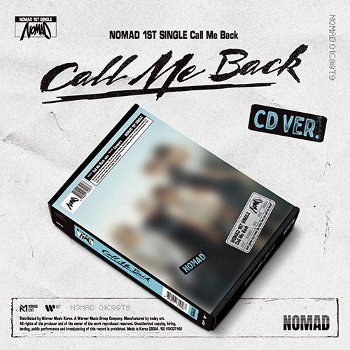 [Pre-Order] NOMAD - CALL ME BACK 1ST SINGLE ALBUM CD VER